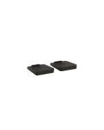 Monitor Audio - Radius 4G Desk Pad Pair (Black)