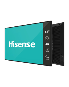 Hisense - 43” 4K UHD IPS Digital Signage Display - 24/7 Operation