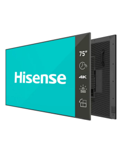 Hisense - 75” 4K UHD IPS Digital Signage Display - 24/7 Operation