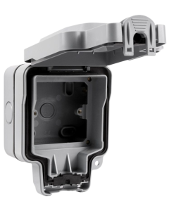 Cloud - 1 Gang IP Rated Outdoor Box x 1