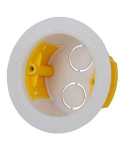 Cloud - 1 Gang Circular Dry Lining Box (35MM) x 10