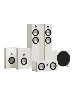 Monitor Audio - Bronze 7G 300 5.1 Cinema System (White)