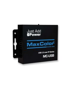 Just Add Power - MaxColor™ USB 2.0 over IP Encoder/Decoder Device