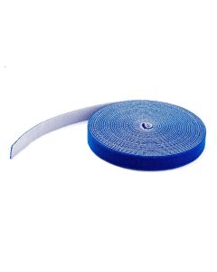 PureAffiliate - Cable Tie - Microfiber Velcro Tape Roll - 2m/10mm - blue