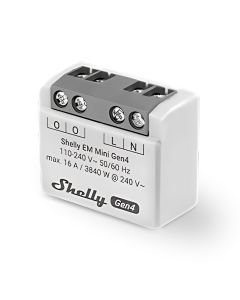 Shelly - Mini EM Gen4 WiFi & Zigbee Operated Smart Energy Meter