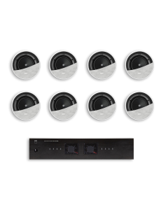4 Zone 6.5" Top Level Multi-Room Audio Package