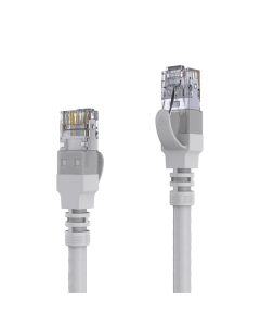 AVIT Media - CAT 6A Patch Cable. AWG 26 - grey - 1.00m
